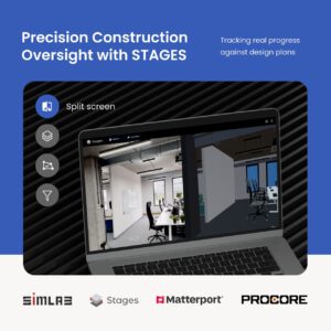 Advanced Construction Monitoring with STAGES - Real-Time BIM vs Reality Comparison