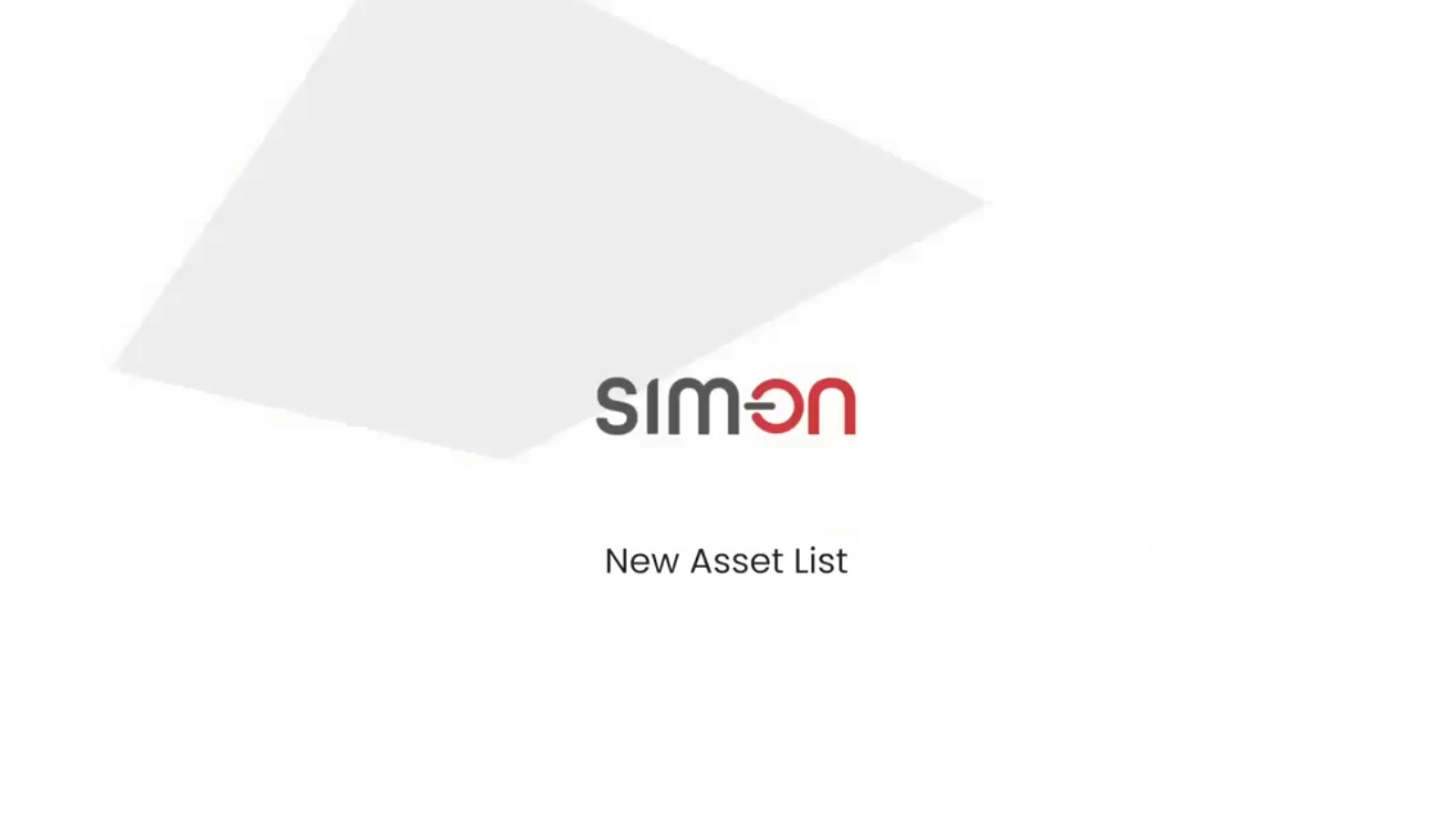 Asset Management with SIM-ON